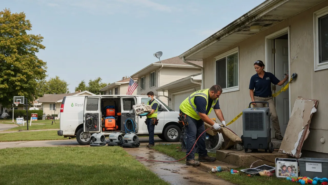 Water Damage Restoration in Brady, MT near me